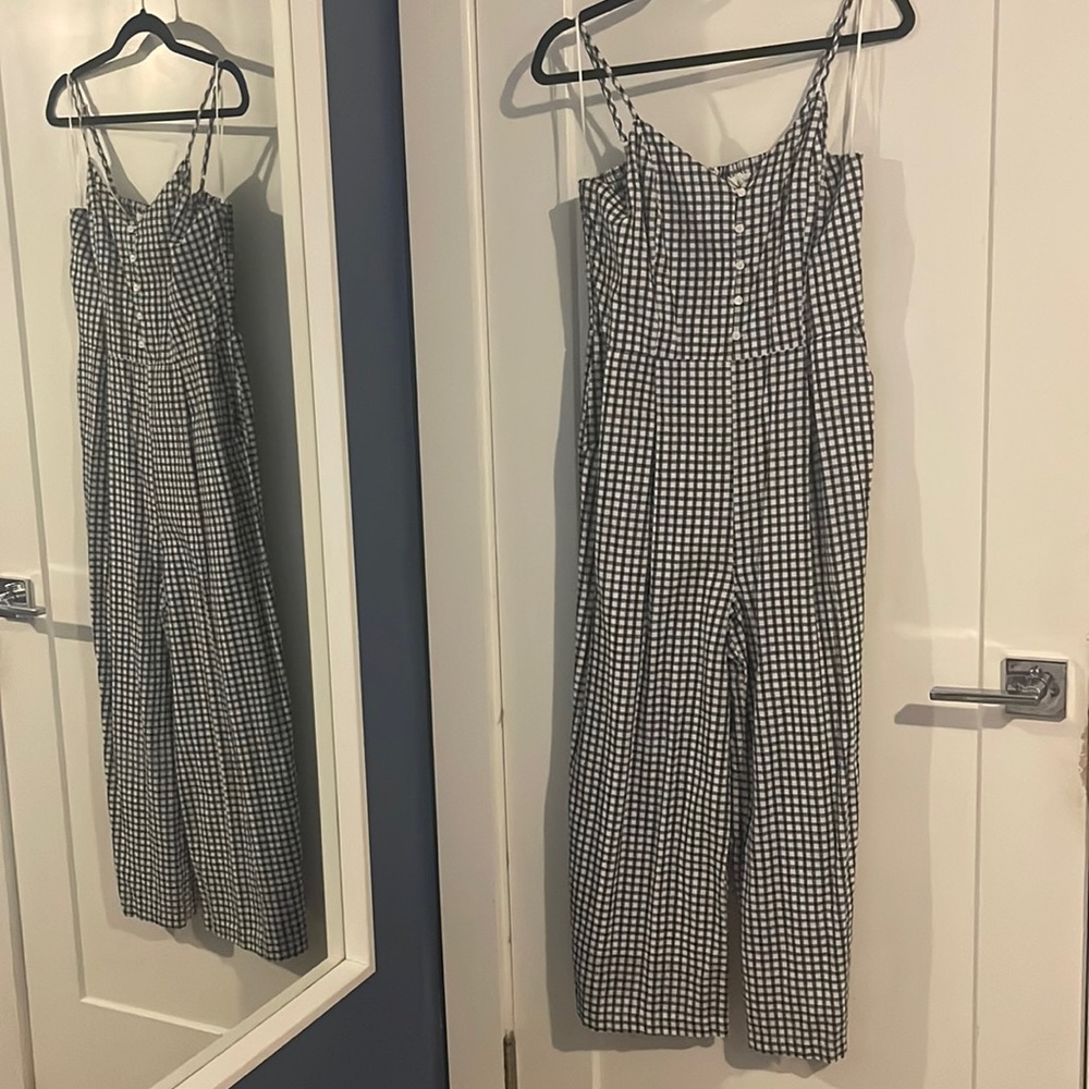 Lost & Wander plaid jumpsuit